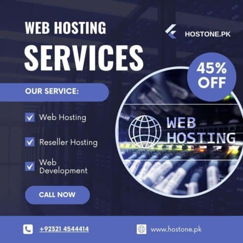 Fast and secure web hosting – Launch your website today.