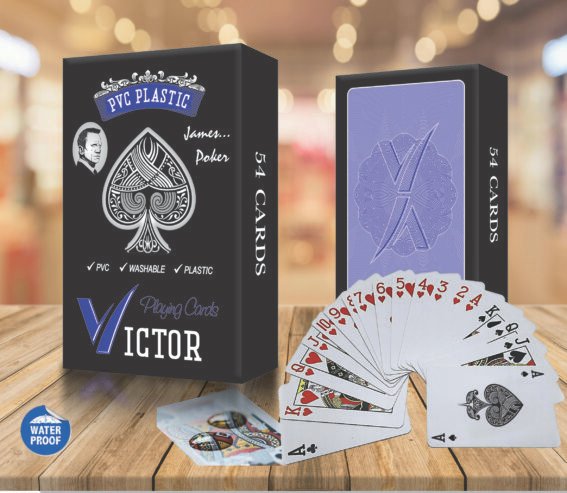Victor Plastic Playing Cards
