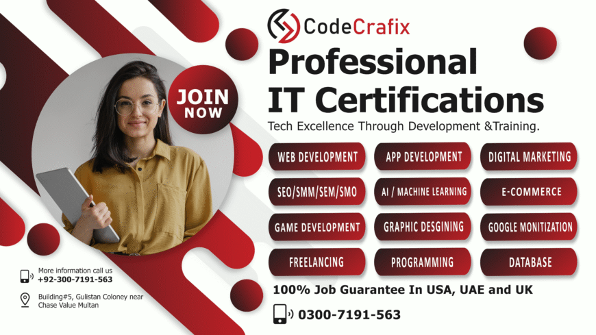 CodeCrafix – From Codebase to Career Base! 💻