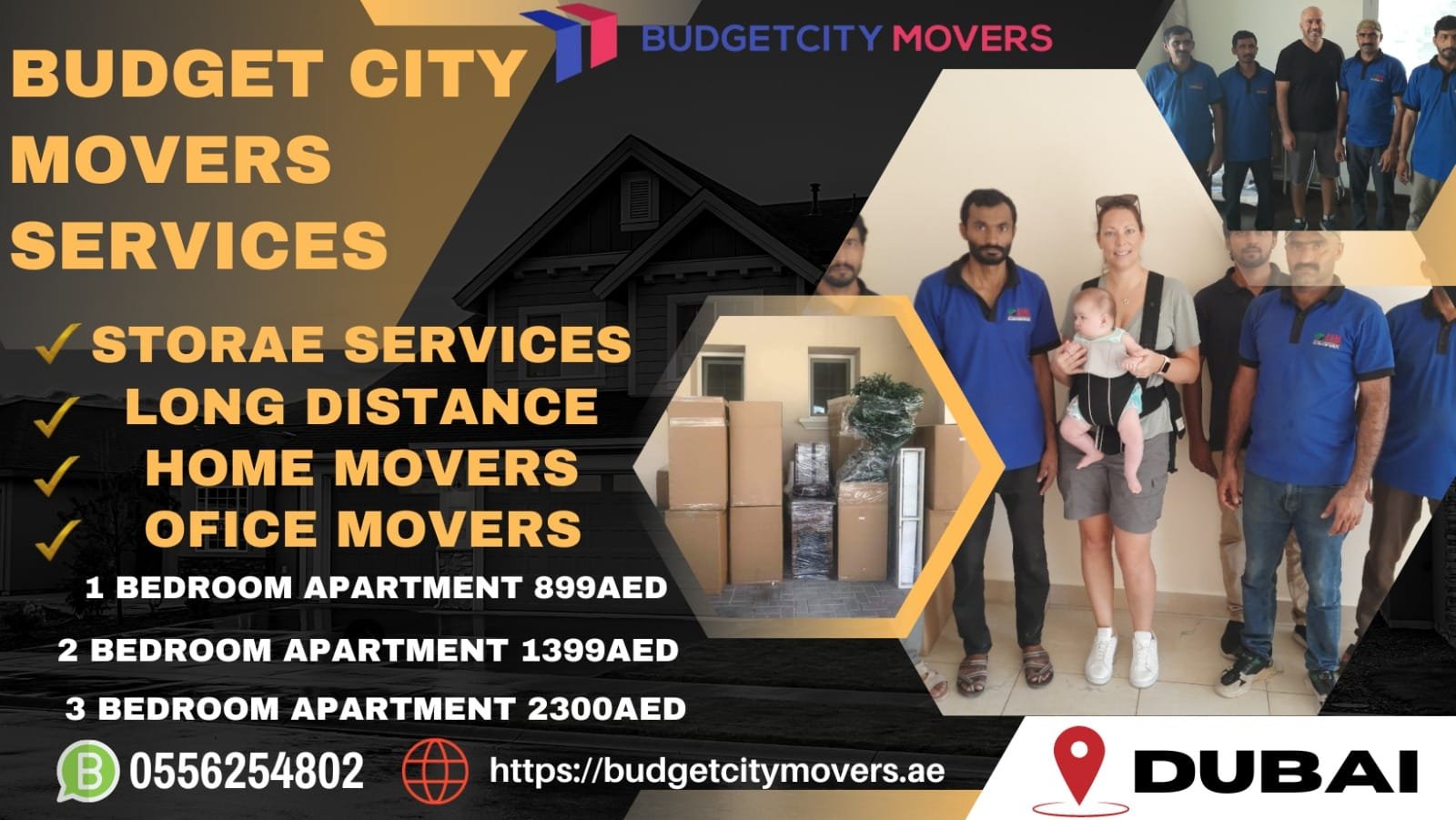 Professional Movers and Packers in Business Bay