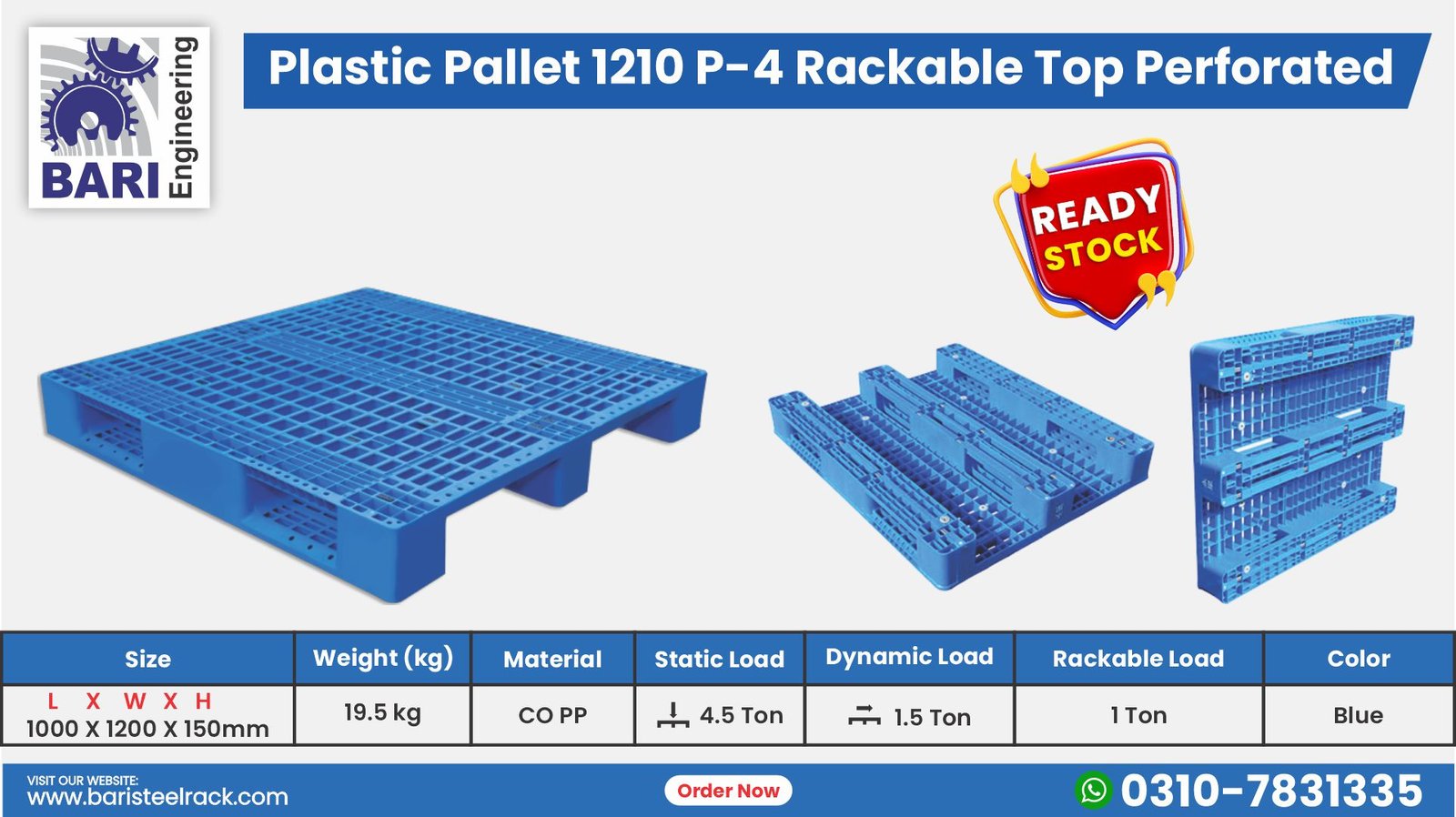 Key Benefits of Plastic Pallets