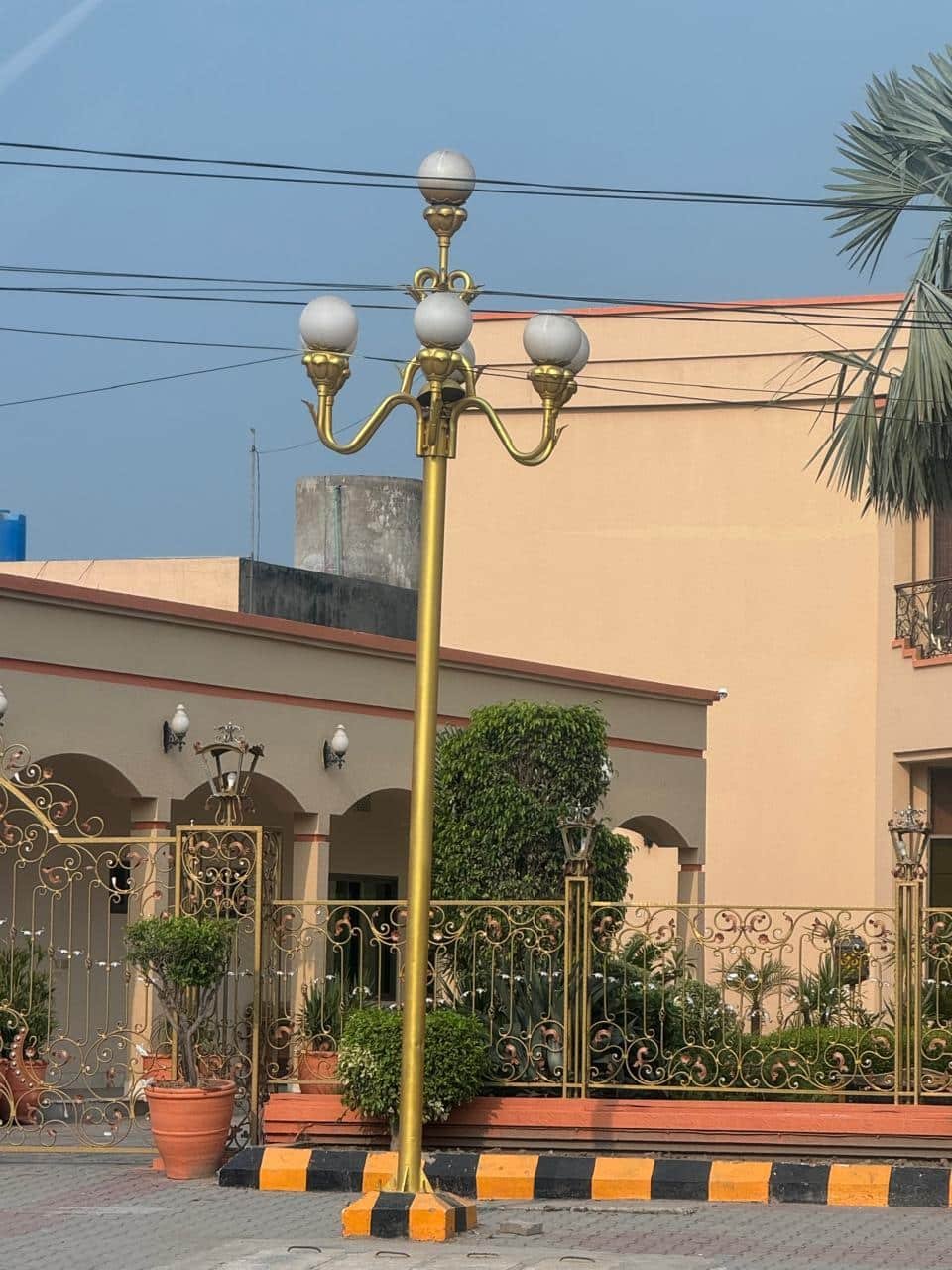Street Light Poles in Lahore, Pakistan