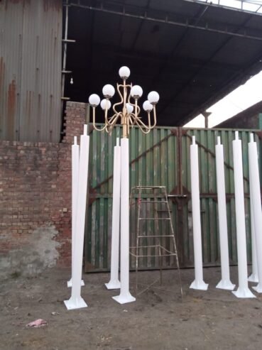 Street Light Poles in Lahore, Pakistan