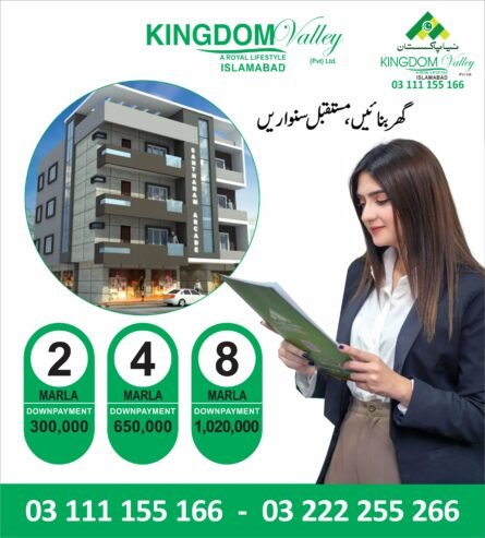 Kingdom valley 5 Marla plot for sale