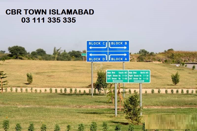 CBR Town 5 Marla plot for sale. all dues clear possession pl
