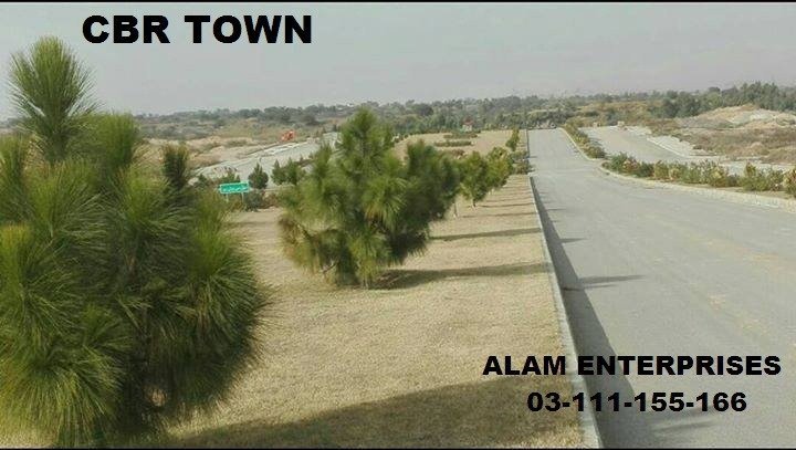 CBR Town 5 Marla plot for sale. all dues clear possession pl
