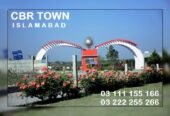CBR Town 5 Marla plot for sale. all dues clear possession pl