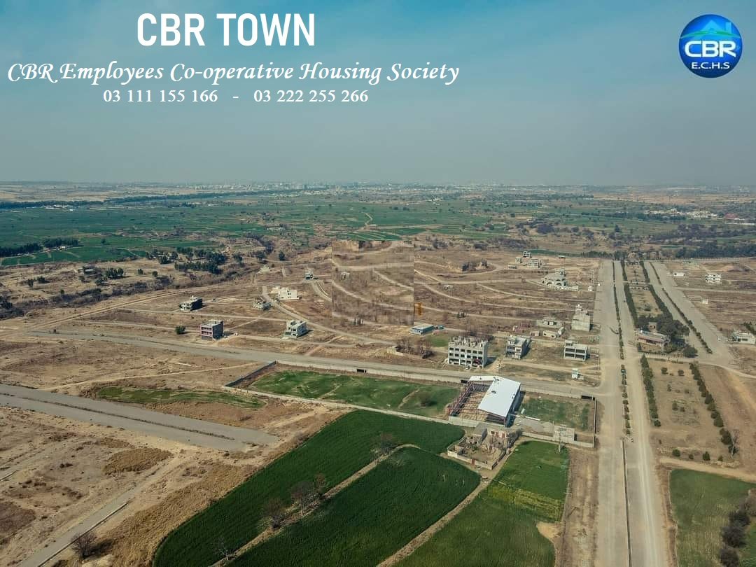 CBR Town 5 Marla plot for sale. all dues clear possession pl