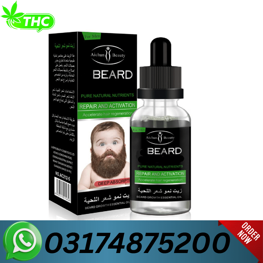 Aichun Beard Growth Oil 30ml Price In Pakistan/03174875200