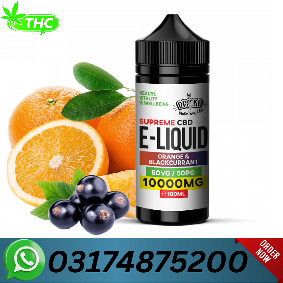 CBD E-Liquid 10000MG Orange Blackcurrant Quetta/3174875200