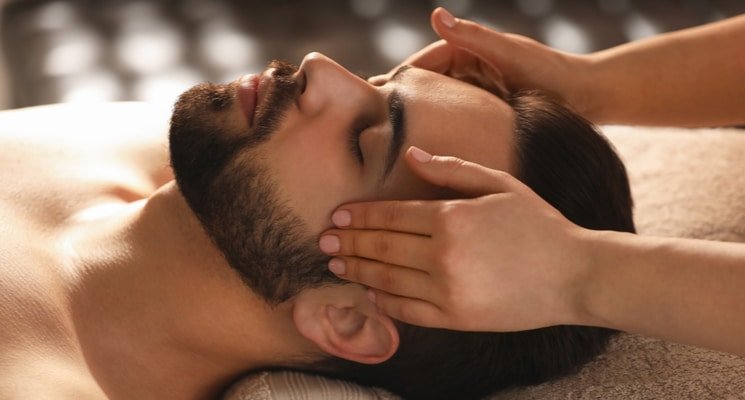 Male boy body massage service