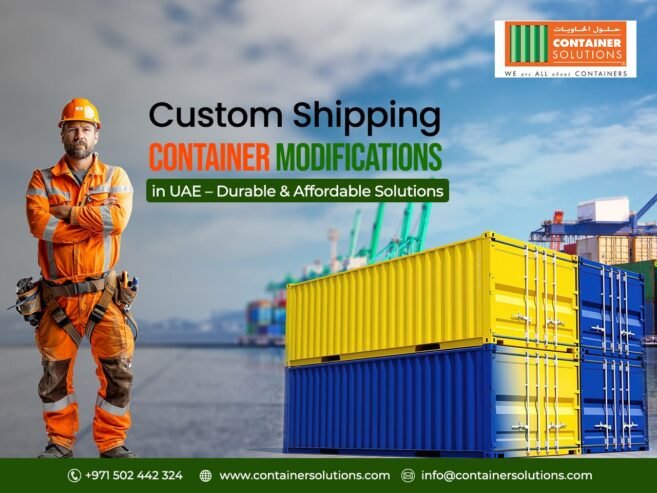 Shipping Container Modifications in UAE