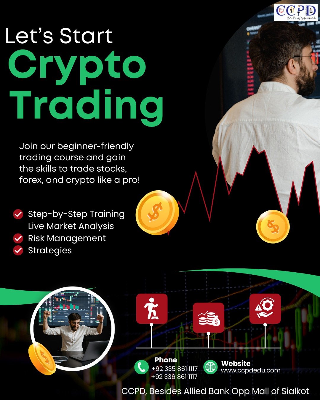 Lets Start Crypto Trading Course in Sialkot Cantt Pakistan