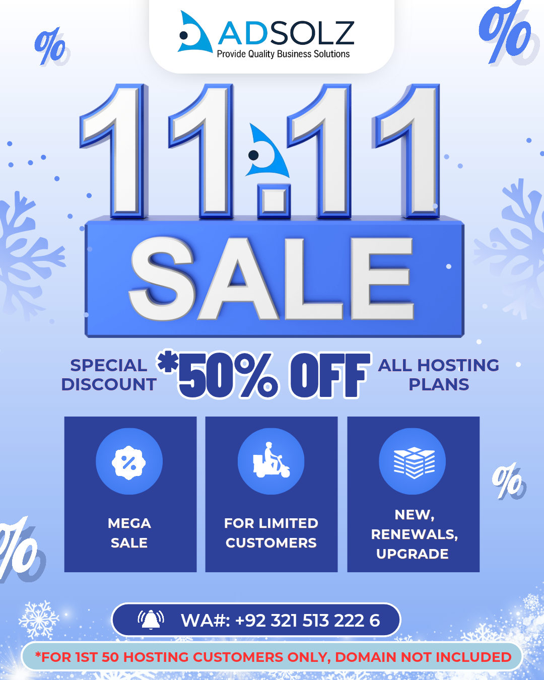 Adsolz 11 11 Mega Sale Is Live 4 Days Left