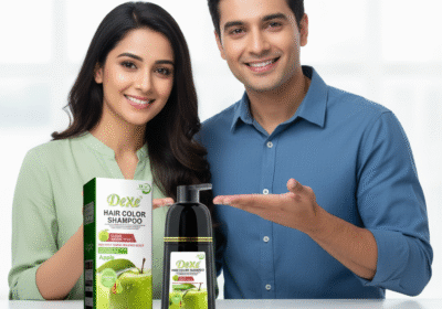 Dexe-Apple-Hair-Color-Shampoo-10
