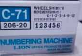 PRO-LINE Heavy Duty Automatic Numbering 6 Digit Roma Machine