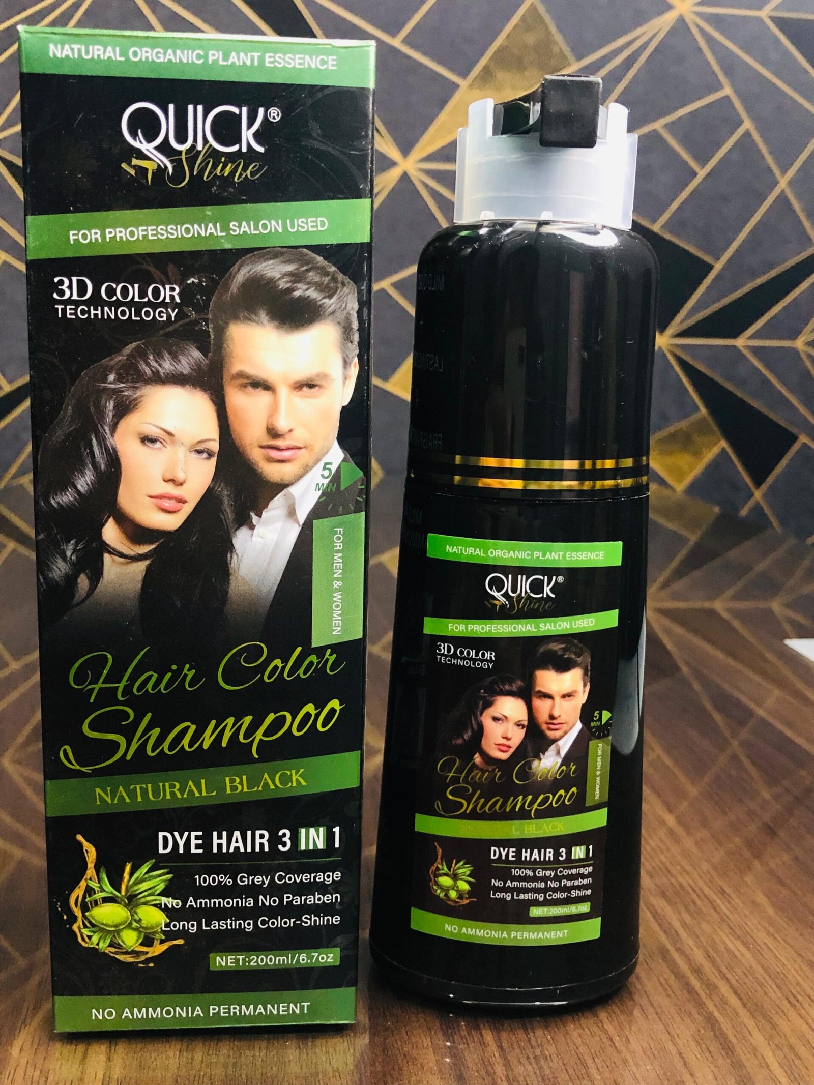 Quick Shine Hair Color Gel In Pakistan – 03011277650 – Quick