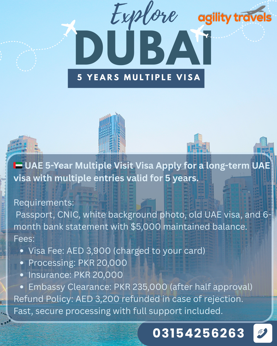 UAE Family Visit Visa Offers for Adult And Child