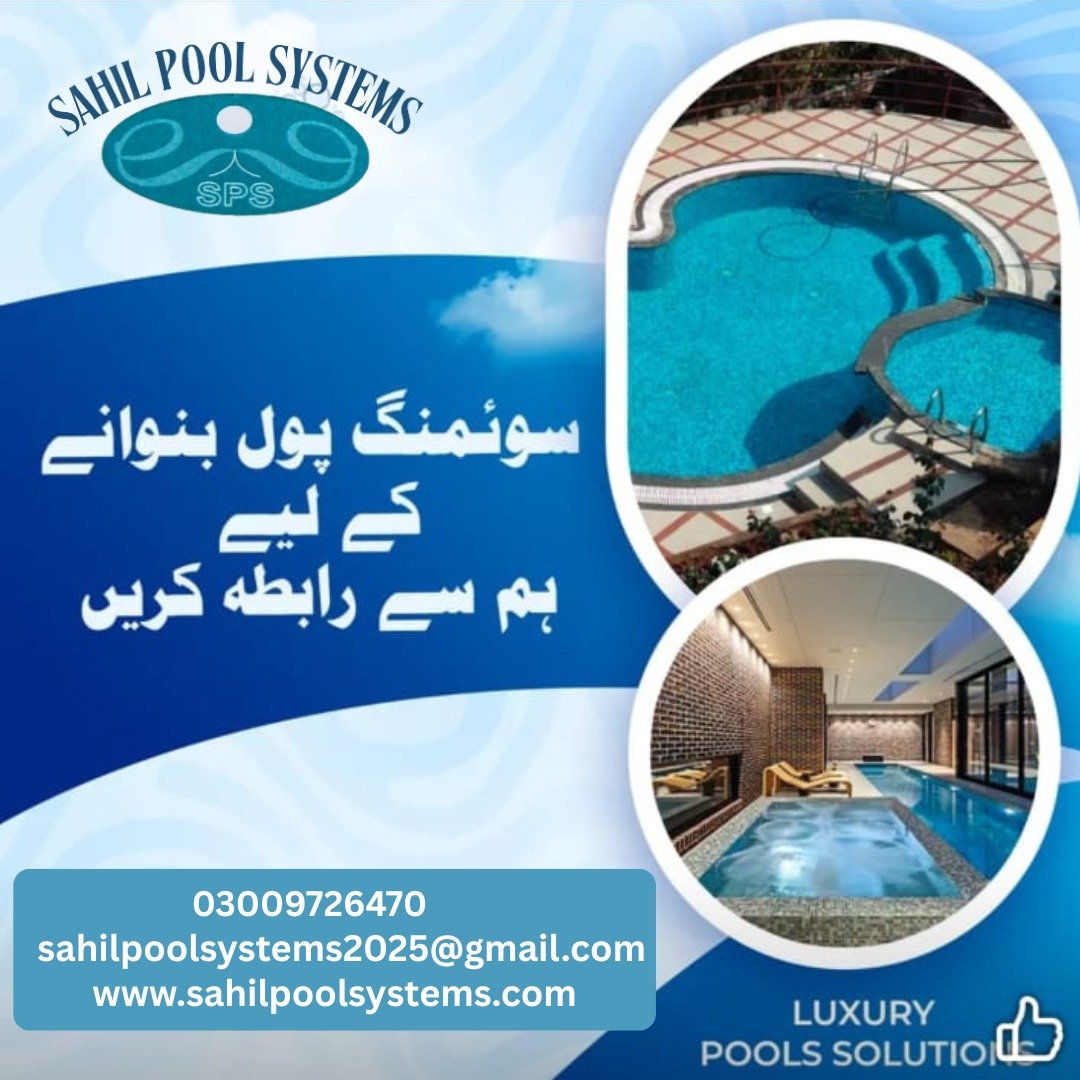 Sahil Pool Systems – Your Complete Pool & Fountain Experts