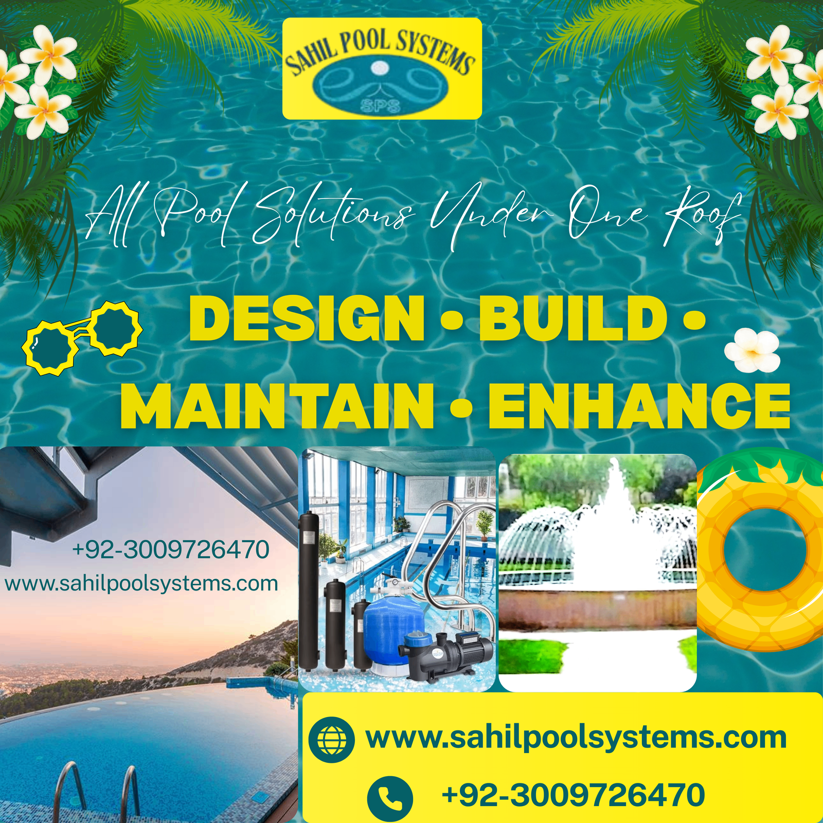 Sahil Pool Systems – Your Complete Pool & Fountain Experts