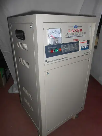 Servo Motor Controlled Voltage Stabilizer for