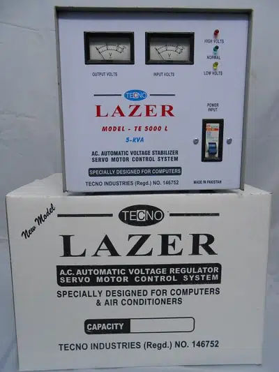 Servo Motor Controlled Voltage Stabilizer for