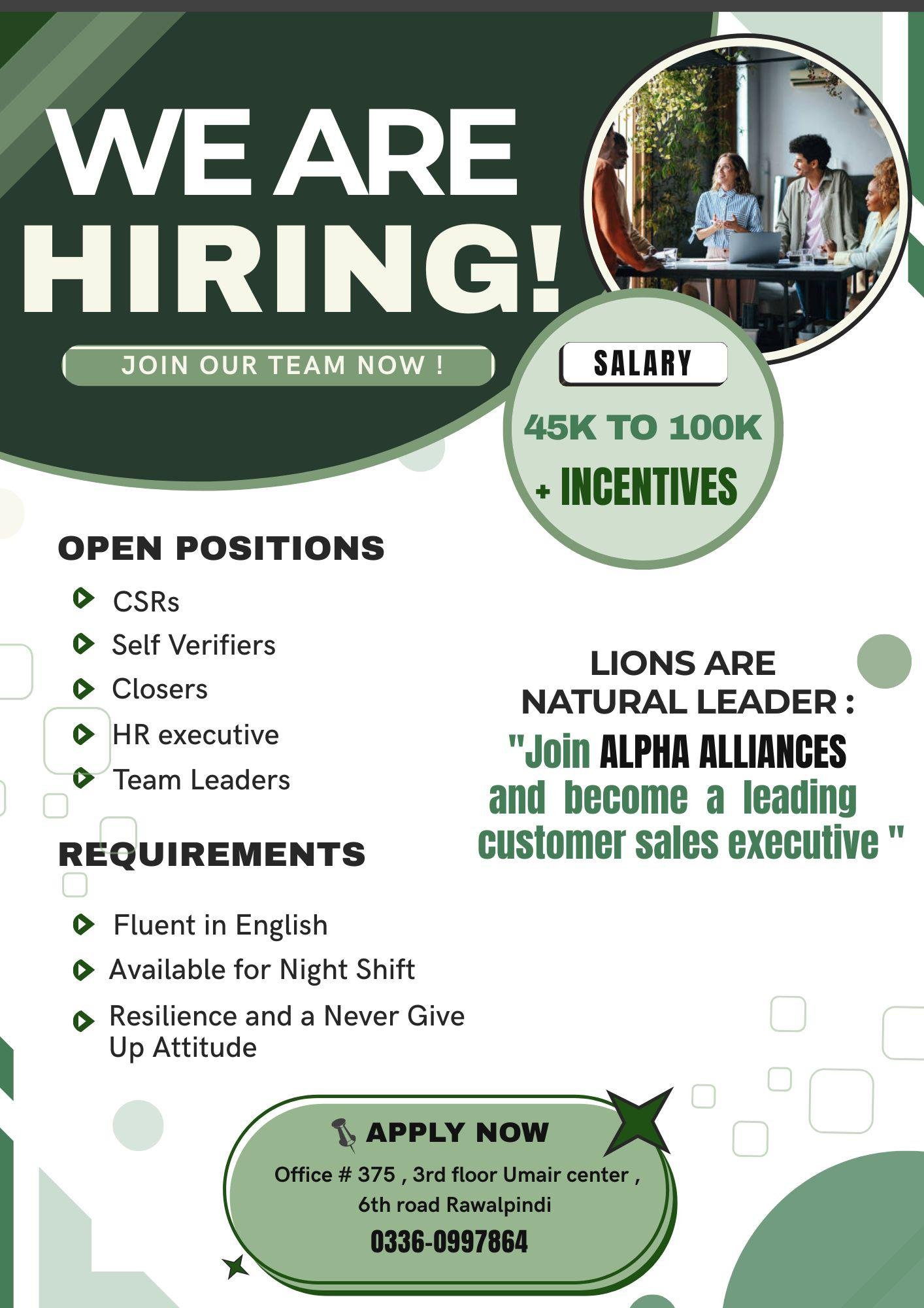 Custmer sales represntative