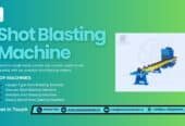 Innovative shot blasting machine manufacturers in India
