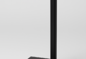 🎧 Personalized Black Hardwood Headphone Stand