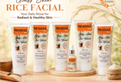 glowing glass skin with the Meshaz HD Rice Facial Kit