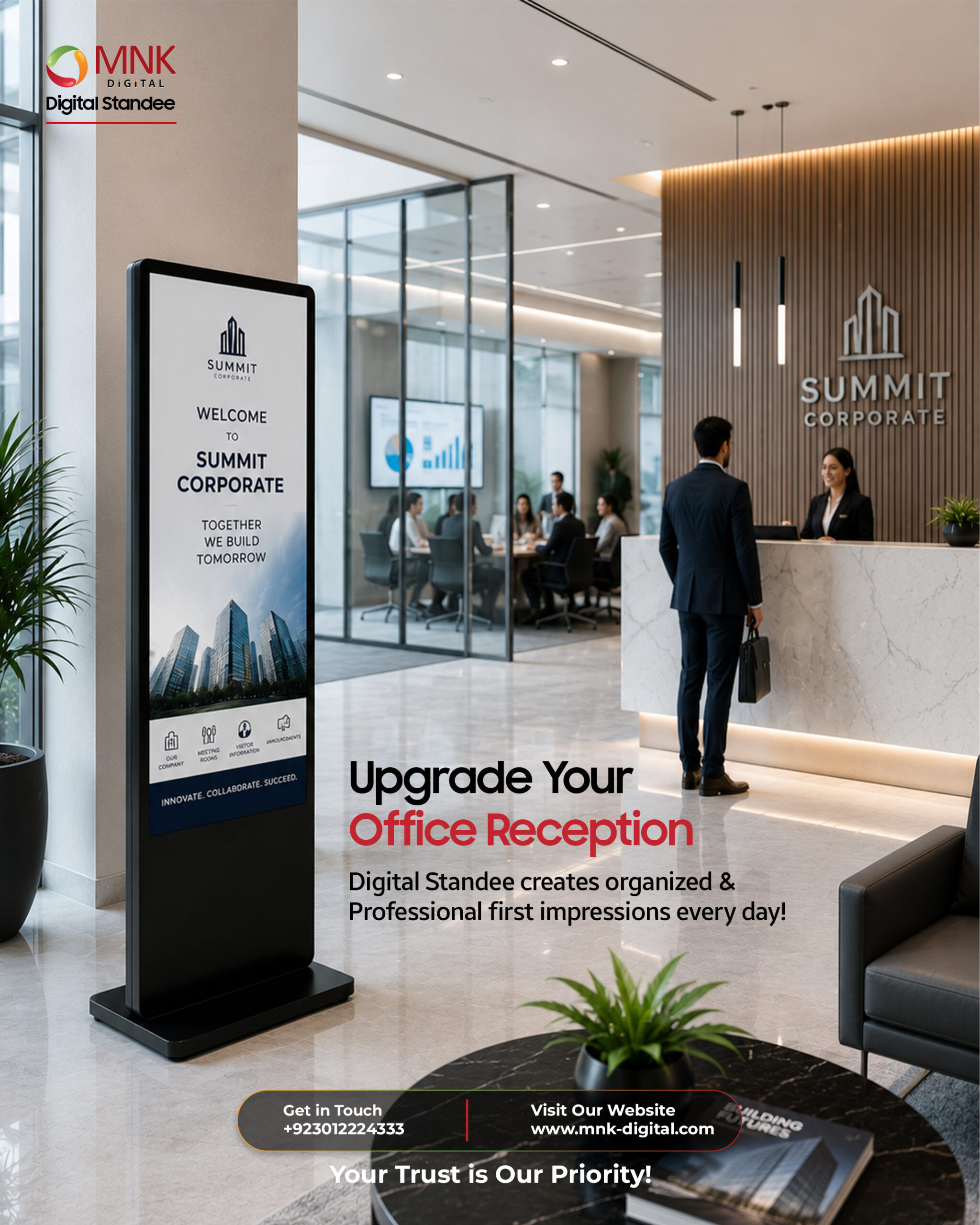 Digital Standee – Smart Advertising That Gets Noticed!