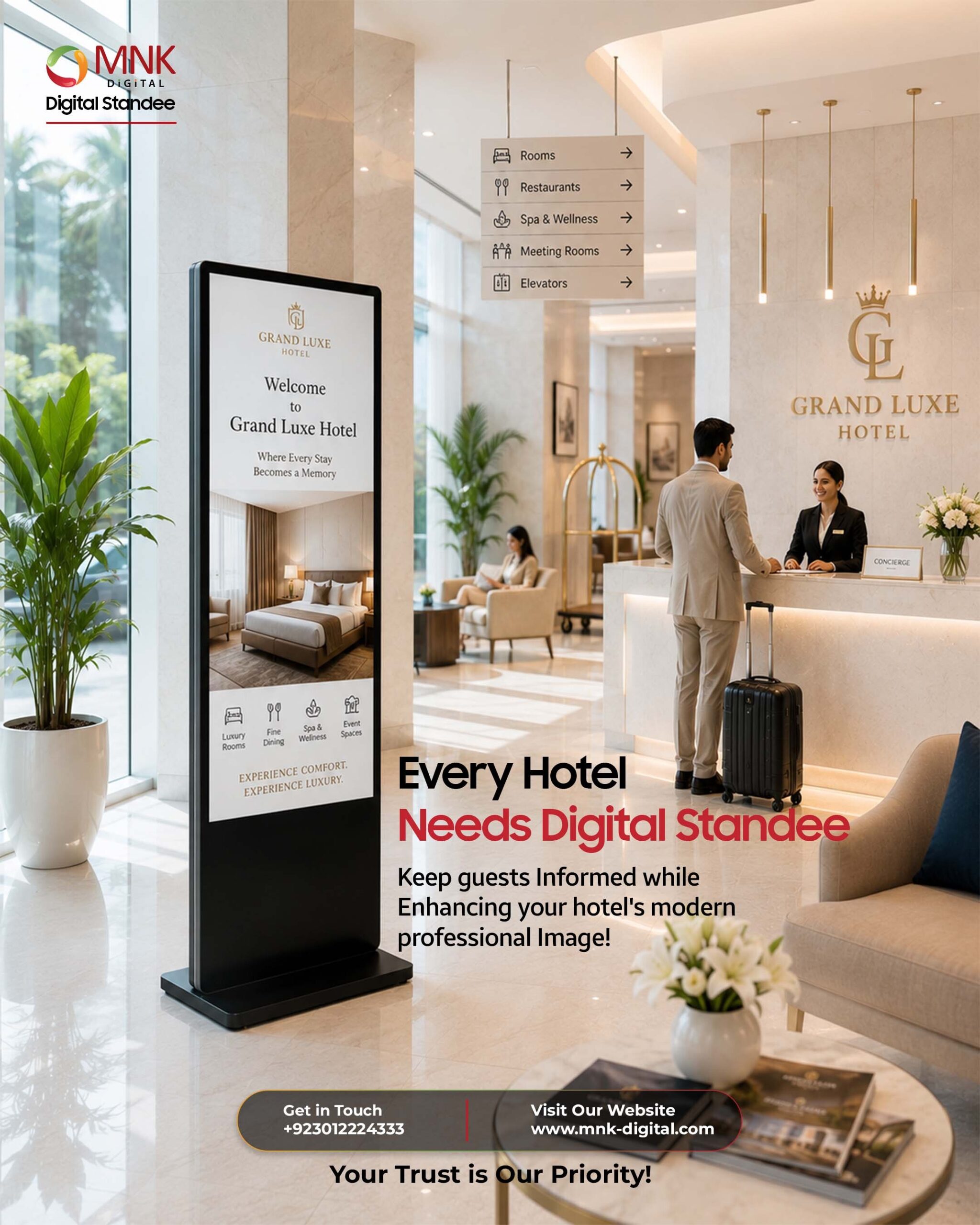 Digital Standee – Smart Advertising That Gets Noticed!