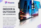 Outdoor LED Digital Standee 55″ & 65″ – IP65 4K UHD | Pixo