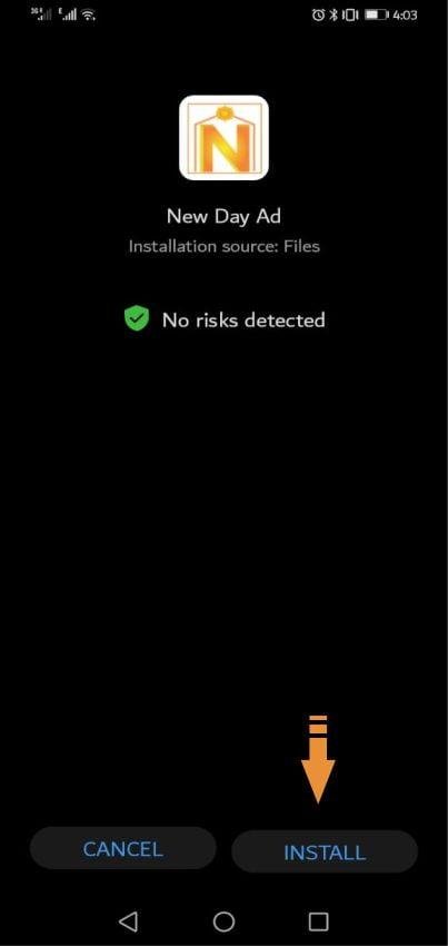 download app Huawei new day ad 3